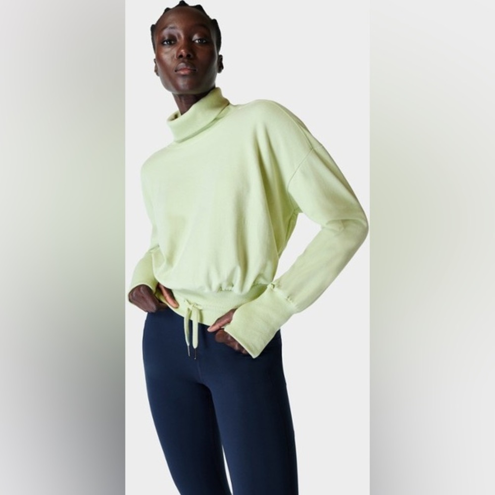 Sweaty Betty Lime Green Sweatshirt